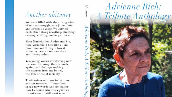 The cover of Adrienne Richs tribute anthology.