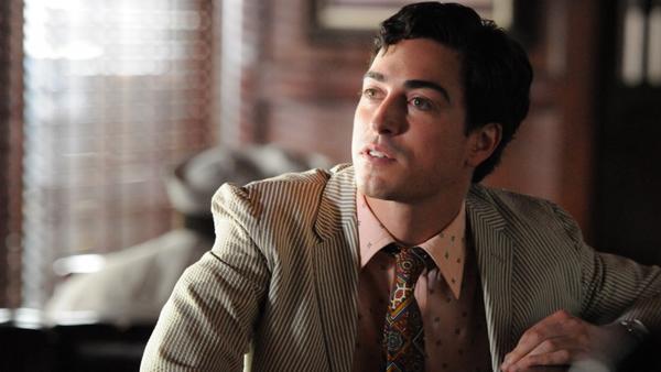 IC alum and actor Ben Feldman in a scene from the AMC show Mad Men.
