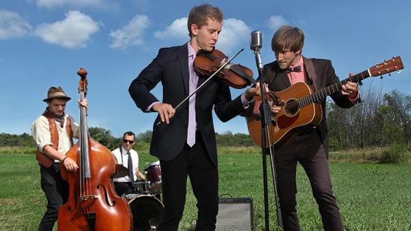 The Abrams Brothers are a string trio and will perform 8 p.m. Wednesday at IC Square.