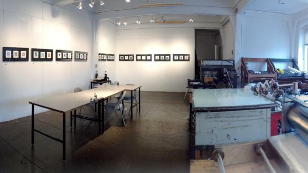 The Ink Shop doubles as a workshop and a gallery on East State Street in downtown Ithaca.