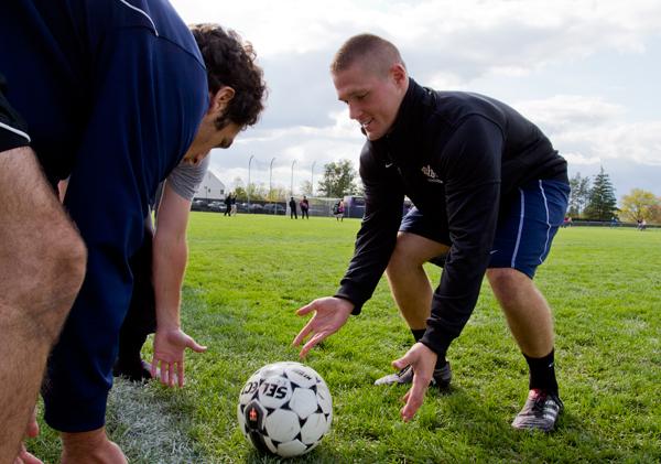 Ithaca College assistant coach Mike Meskill