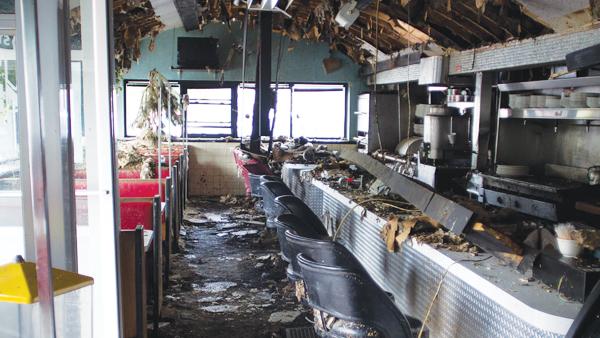 State Diner begins repairs after fire