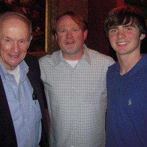 Frank Musgrave, his son Scott Musgrave and grandson Dylan Musgrave on Father