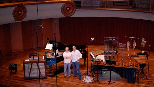Music professor’s percussion duo returns from college tour