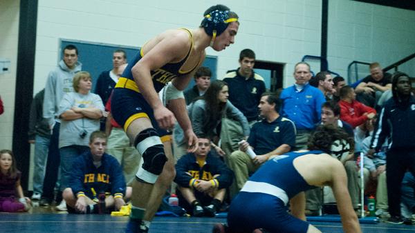 Wrestling team welcomes back Dominick Giacolone as postseason approaches