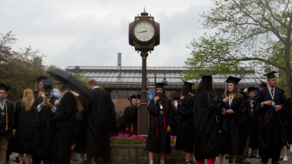 Ithaca+College+honored+1%2C345+students+as+they+became+alumni+May+18+when+it+held+its+119th+Commencement.+