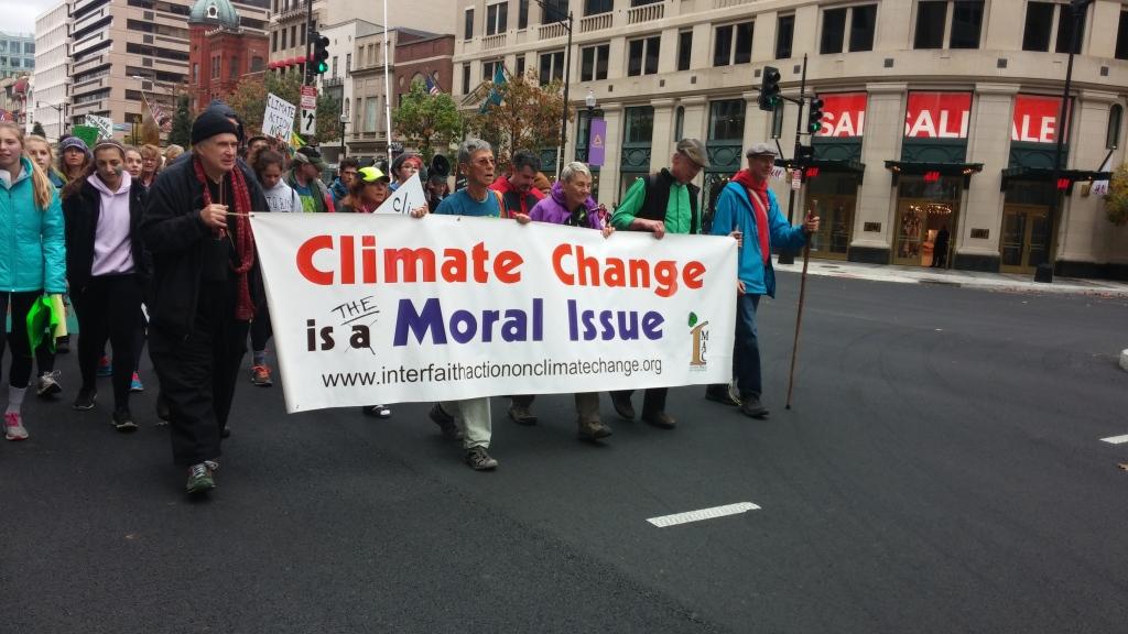 After 3,000, the Climate Marchers arrive at their destination in the nations capitol