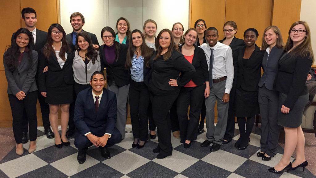 The Ithaca College Mock Trial Team competed at the fifth Annual Colgate Classic, which was held Nov. 1 and 2 in Hamilton, New York, on Colgate University’s campus. Colgate’s invitational was the first invitational of the season.