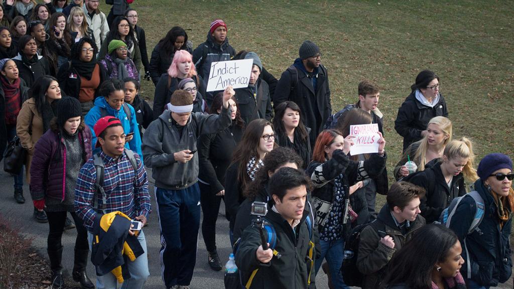 Ithaca College community joins national protests (links)
