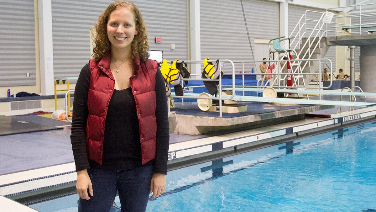 Young coach brings dynamic energy to diving team