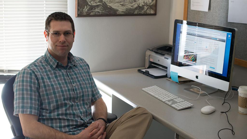 James Pfrehm, associate professor in the Department of Modern  Languages and Literatures, wrote a book on language and technology.
