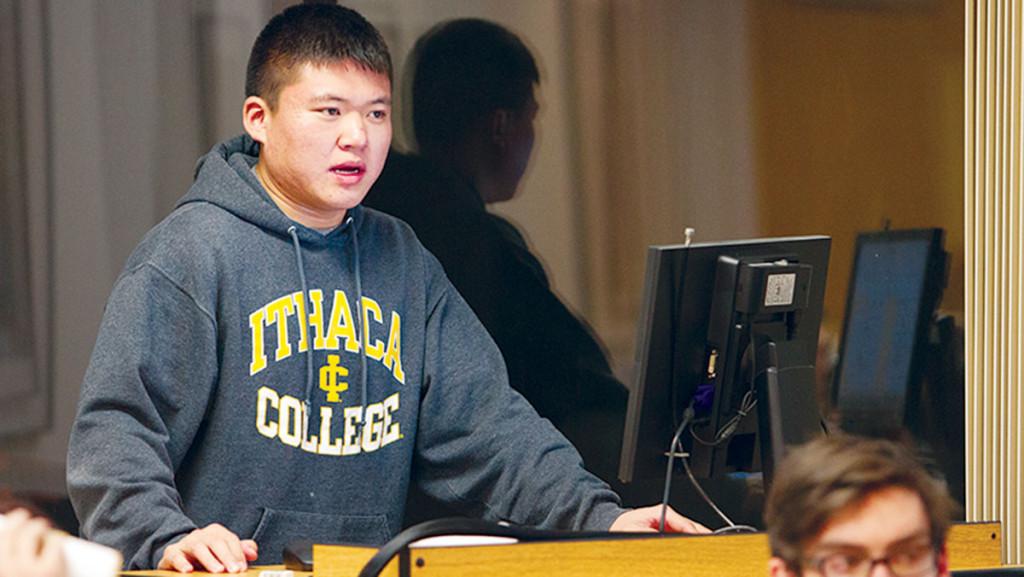  Senior Brandon Xing, vice president of business and finance said the Appropriations Committee thought it had about $21,000 in the budget, but a recalculation of the finances showed that only about $17,000 was remaining, and the committee had already committed about $19,000 to a number of student organizations.