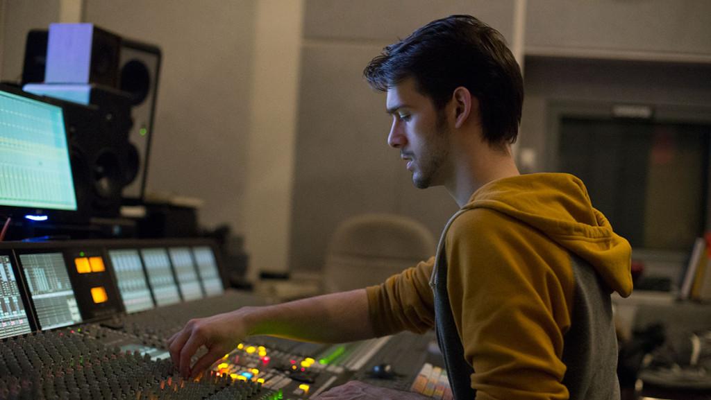 As a sound recording technology major, senior David Allen’s courses are geared toward learning how to record songs, mix them and transfer them into a format that can be shared on the Internet or bought on a CD.