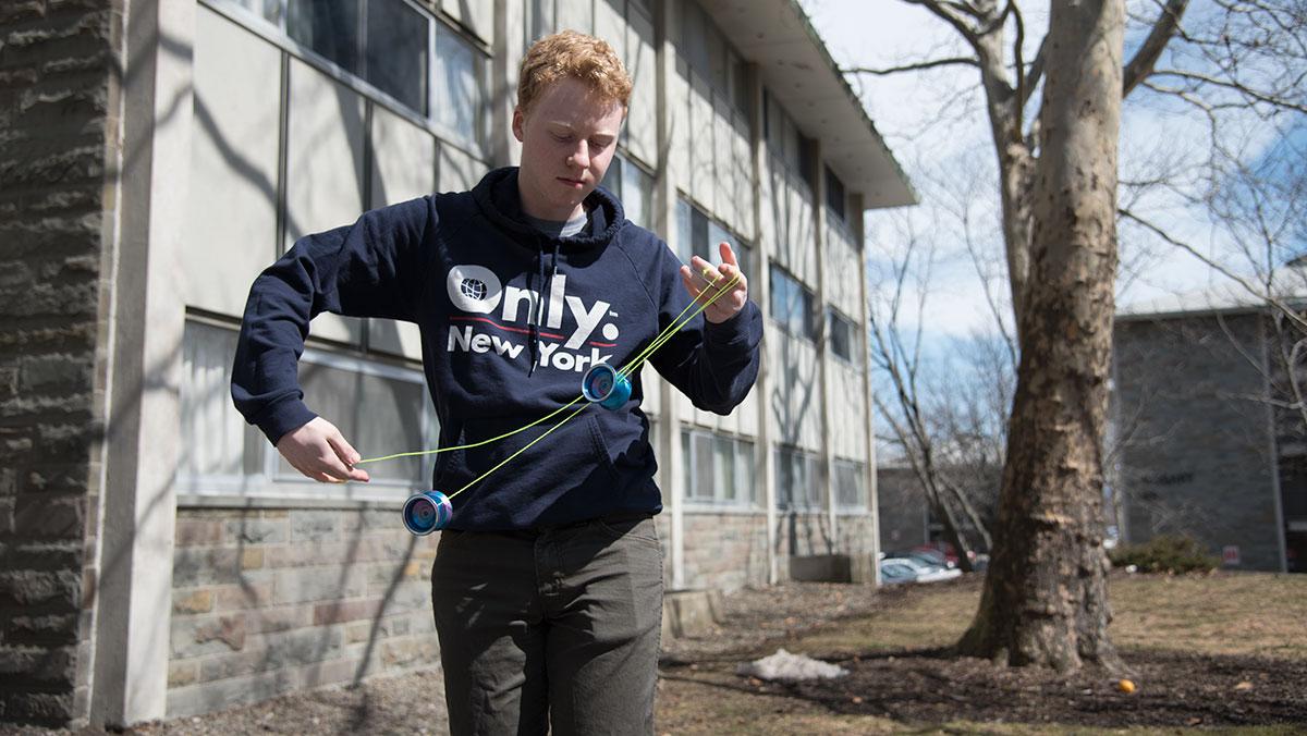 Ithaca College freshman finds passion in professional yo-yoing