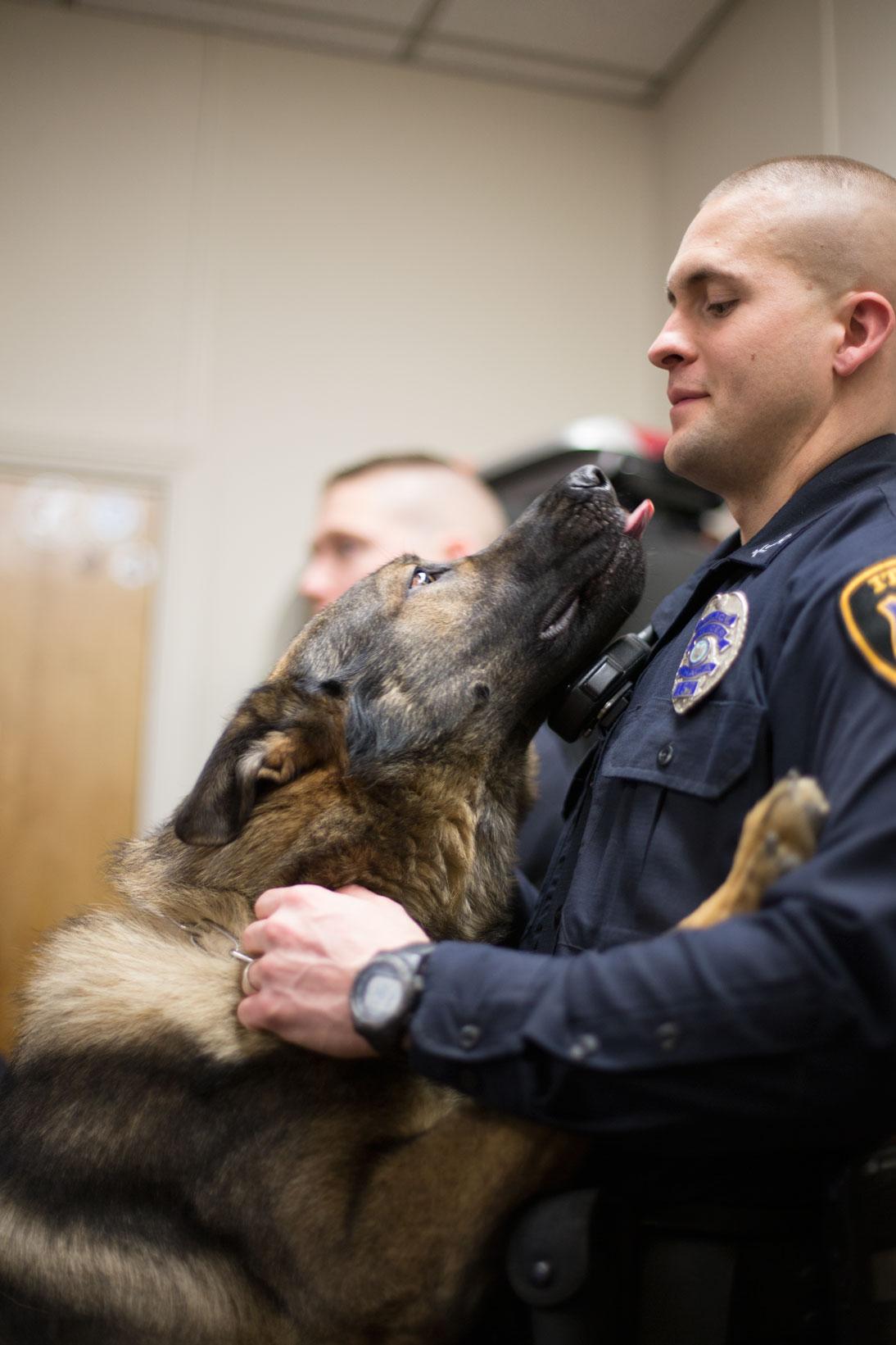 Take a look at Ithaca Police Department’s only K-9 unit