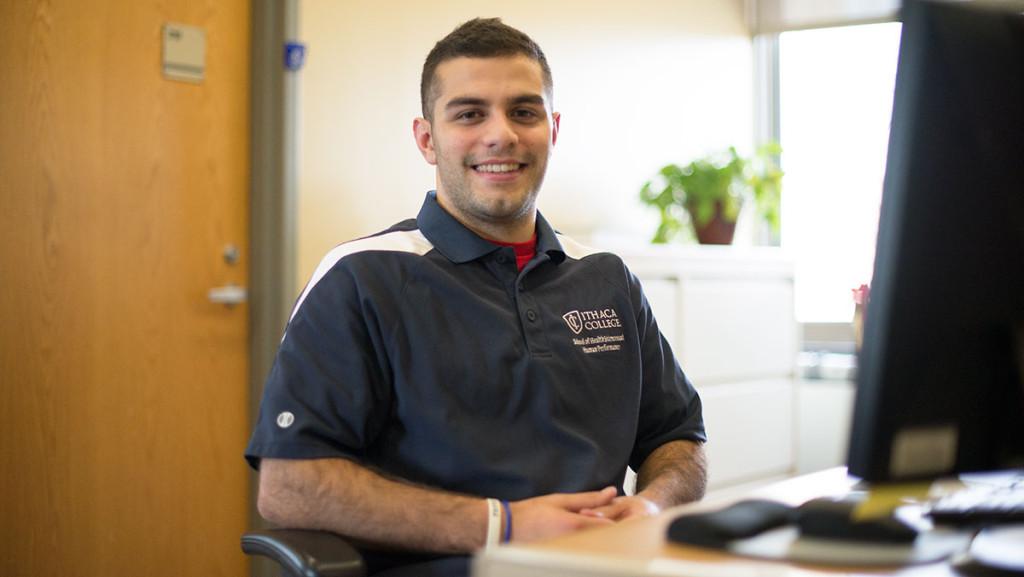 Vito Boffoli is bringing his involvement with occupational therapy to the national scene as a student representative at the American Occupational Therapy Association Annual Conference in Nashville, Tennessee, from April 16–19.