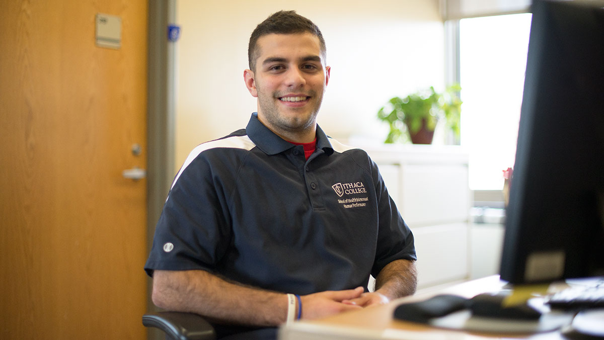 Senior takes lead in football and occupational therapy