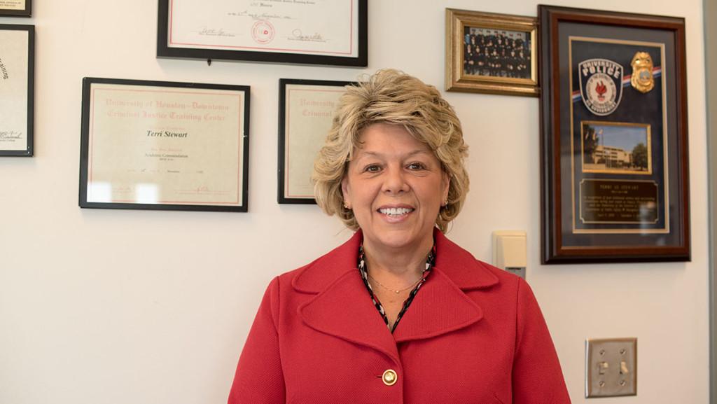 Terri Stewart, director of the Office of Public Safety and Emergency Management, will be leaving the college to take a new job at Nazareth College in Rochester, New York. 