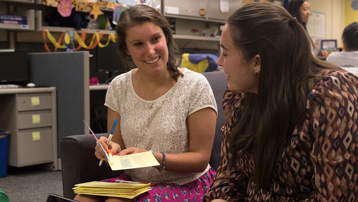 Senior finds her passion in helping other students