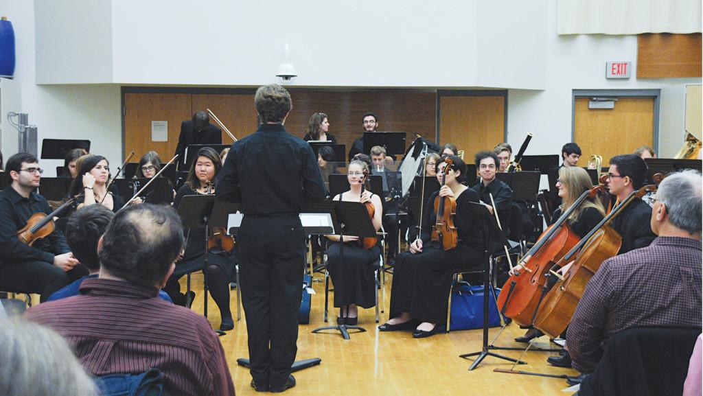 The Ithaca College Media Orchestra currently has about 40 to 50 students, including music and non-music majors.