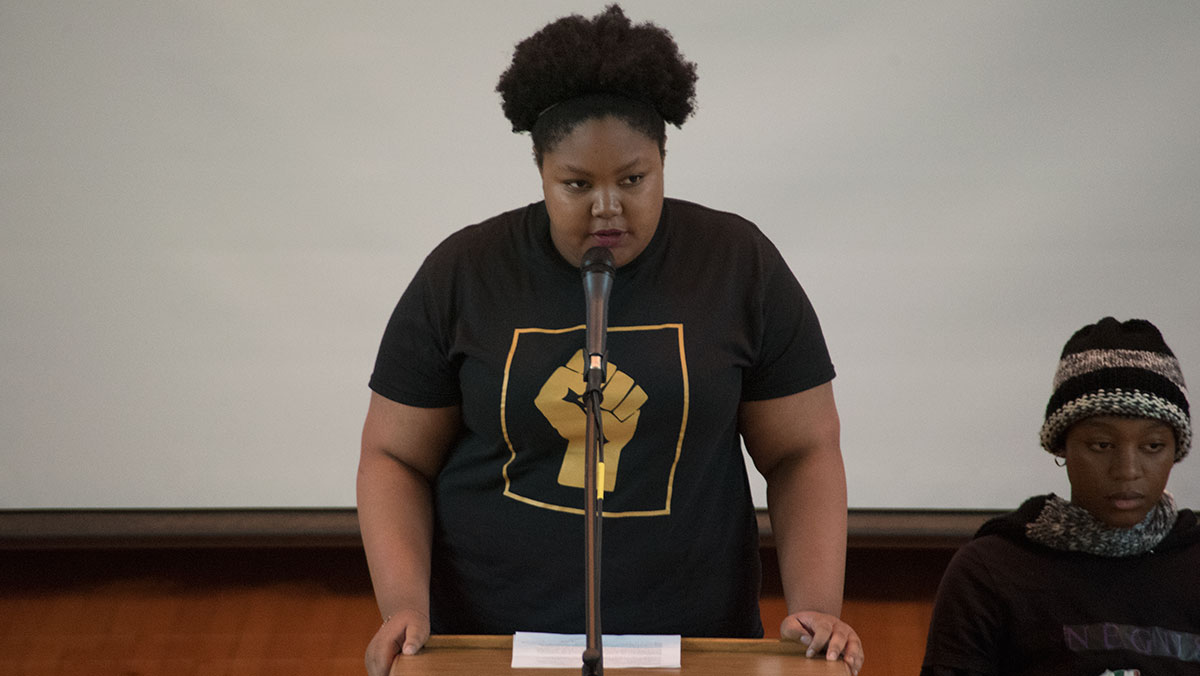 Commentary: Student speaks at Black Lives Matter event