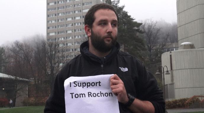 Student shares his perspective for supporting Tom Rochon