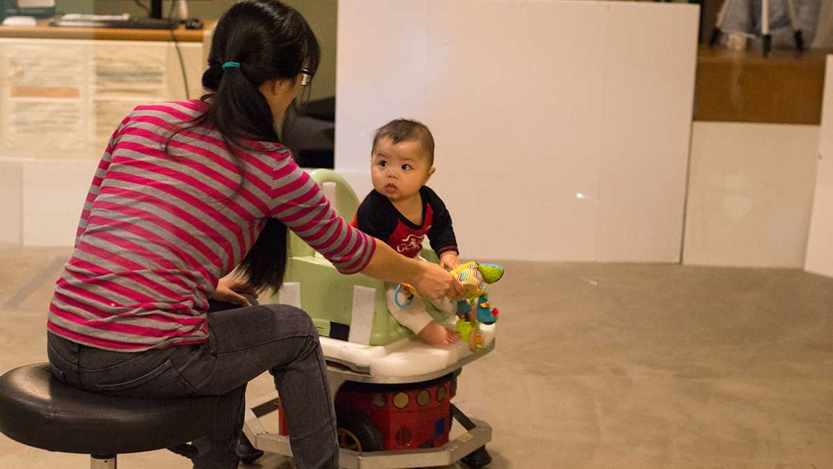 IC professors and grad students pair infants with robots