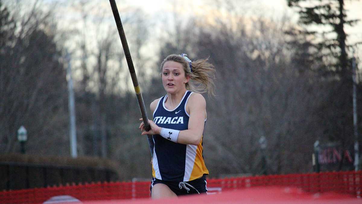 Pole vaulter leaps her way onto women’s track and field team