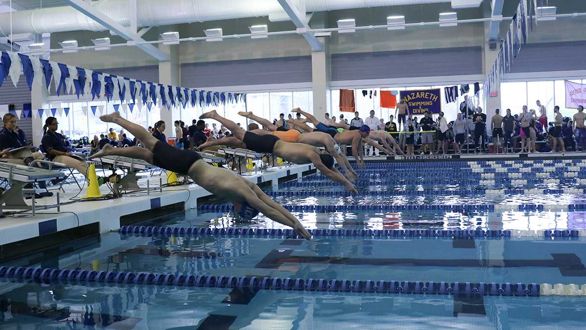 Swimming and diving hosts eleven teams for Bomber Invitational