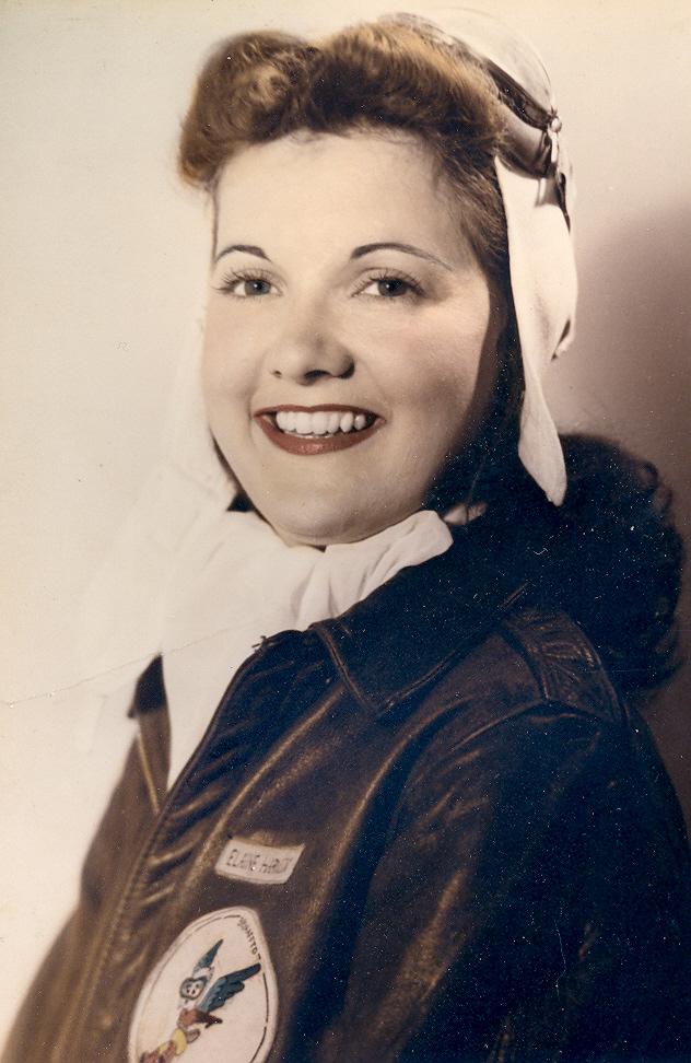 Elaine Harmon, pictured above, recently passed away, but was denied burial at Arlington National Cemetery despite her service as a WASP. Courtesy of Terry Harmon
