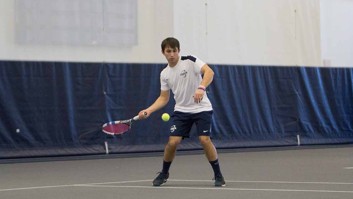 Ithaca College senior tennis player serves up inspiration