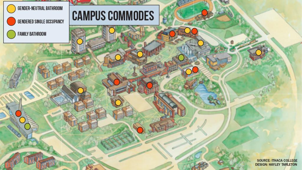 This+map+illustrates+the+locations+of+gender-neutral%2C+gendered+single-occupancy+and+family+bathrooms+at+Ithaca+College%2C+according+the+colleges+website.