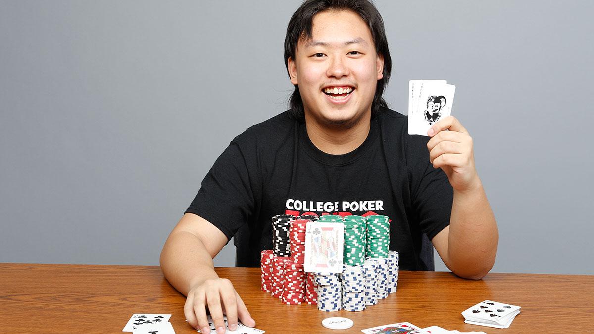 Top-ranked college poker player to compete nationally