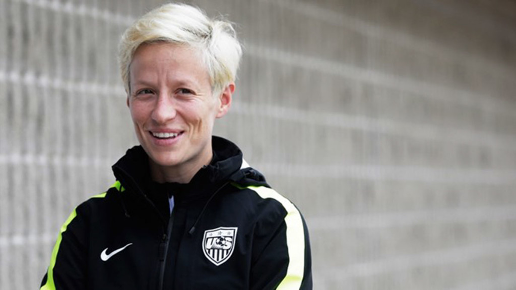 Megan Rapinoe will speak about lesbian, gay, bisexual and transgender athletes and their rights to equality in sports at 7 p.m. March 10.