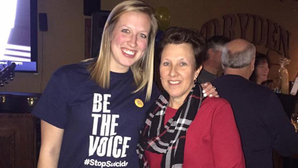 Michele Lee ’13 and her mother, Cathy Lee, hosted a fundraiser Feb. 20 at the Dryden Hotel, which they called “Miles for Michele,” to raise money toward Lee’s goal of $10,000 for the American Foundation for Suicide Prevention.