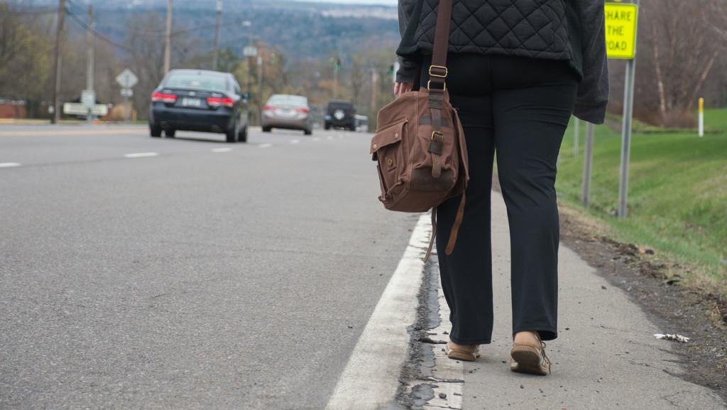 Some Ithaca College students have sustained injuries or felt unsafe walking along Route 96B — Danby Road — without sidewalks. For almost a decade, the Town of Ithaca has been considering a plan to install sidewalks on Danby Road, however these plans have never come to fruition.