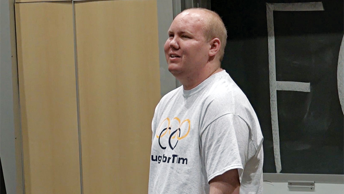 Tug for Tim: Student celebrates one year cancer-free