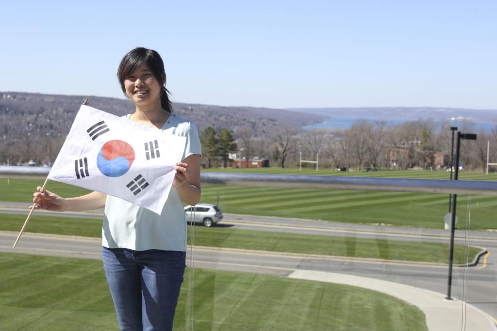 Sophomore Ji-Hye Lee immigrated to the U.S. from South Korea when she was 6 years old.  SAM FULLER/THEITHACAN