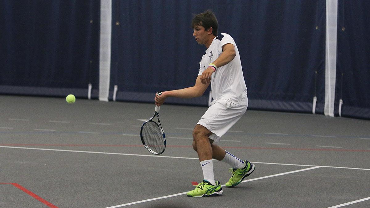 Tennis teams face Connecticut College on senior day