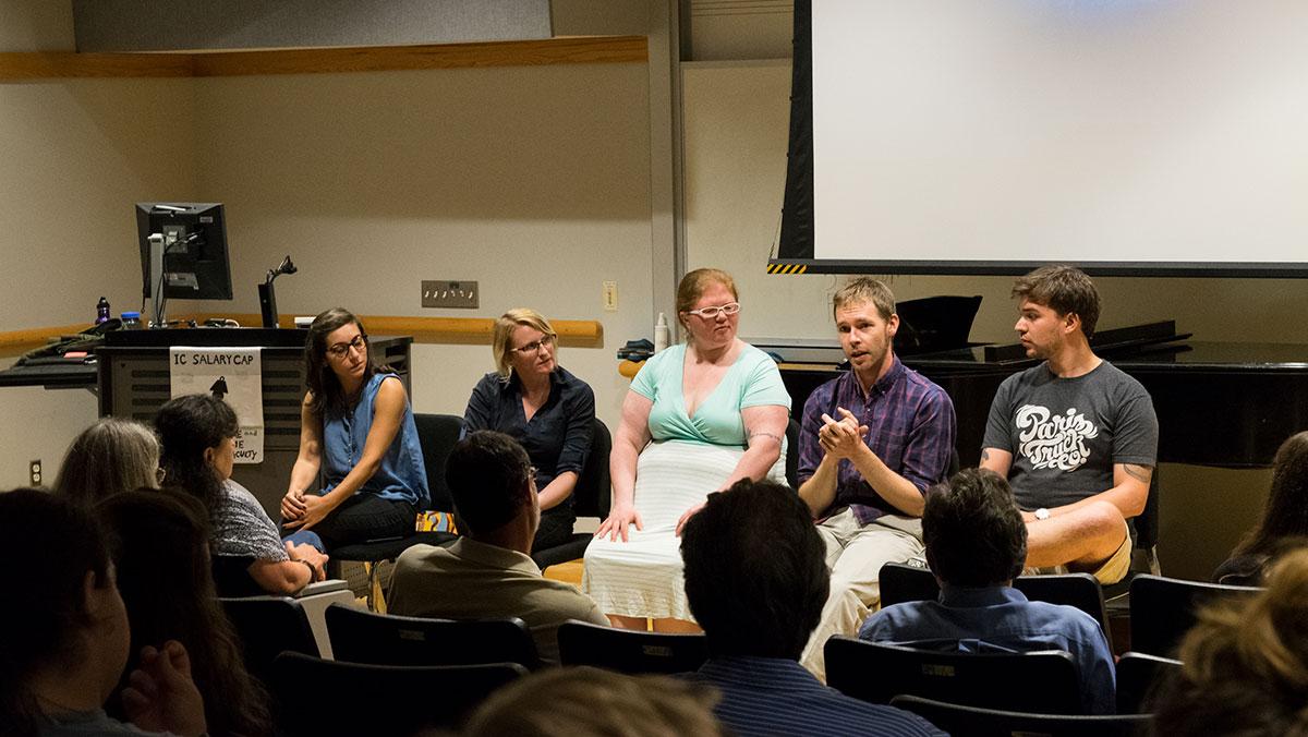 Contingent faculty teach-in held to educate campus community