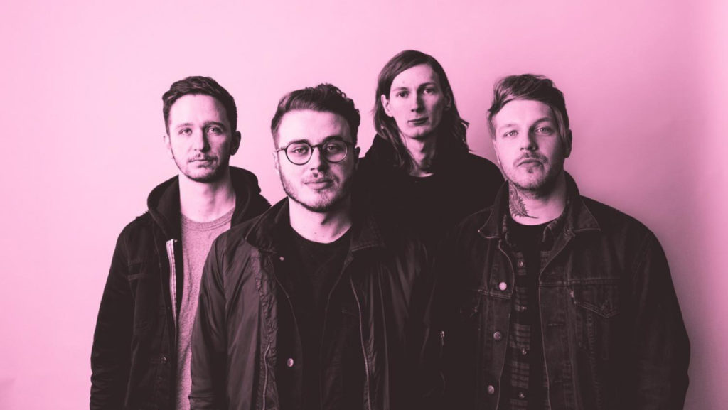 On Sept. 8, U.K.-based group Moose Blood released a two-piece Spotify exclusive, Stay Beautiful. From left to right: Kyle Todd (bass), Eddy Brewerton (vocals/guitar), Glenn Harvey (drums), Mark Osborne (guitar).