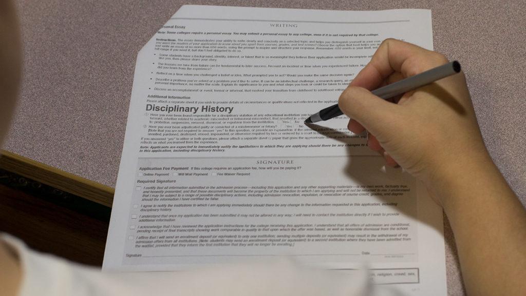 SUNY schools have decided to remove the question from their applications asking if students have committed a felony after finding that it deterred some students from applying. 