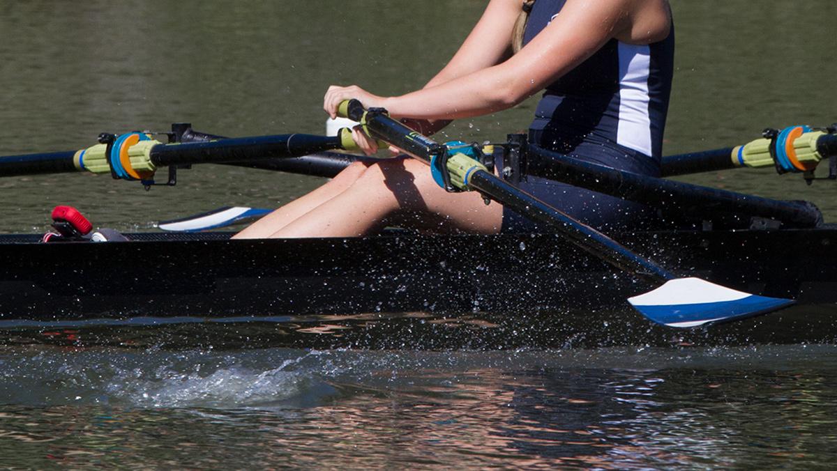 Sculling competes at Green Mountain Head on Sept. 30