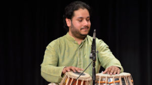 Dibyarka Chatterjee, a tabla drum player from Farrukhabad Gharana, will performing at 3 p.m.