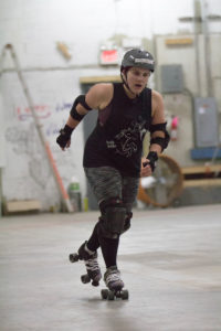 Madison Mangano '16 skates during practice on Nov. 15 CAITIE IHRIG/THE ITHACAN