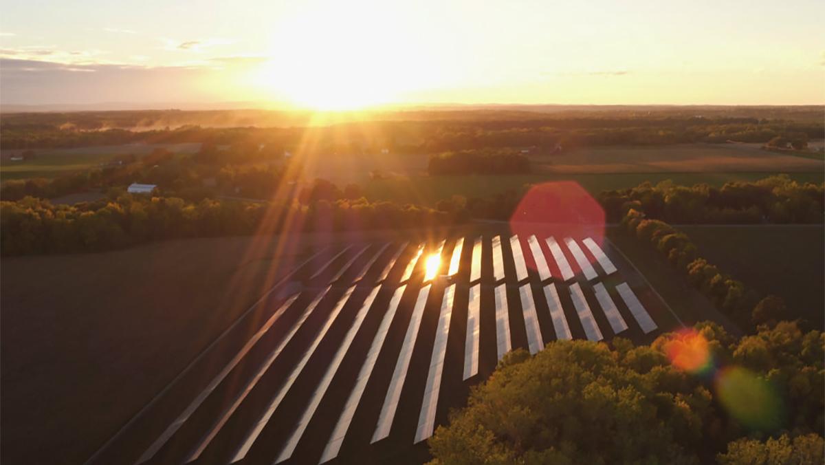 IC solar panel farm on track to meet energy goal
