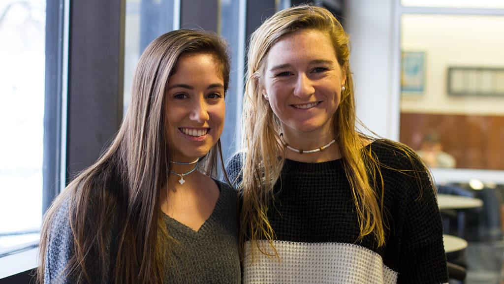  Sophomores Reid Simoncini and Maeve Cambria, members of the Ithaca College womens lacrosse team, created the Ithaca is Beadiful jewelry business and launched its website over break. 