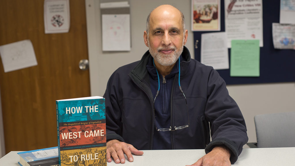 Politics professor Naeem Inayatullah recently co-wrote a scholarly article that applies an  intersectional critique to capitalist theories outlined in the book “How the West Came to Rule.”