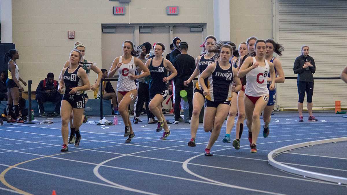 Track and Field competes at the Bomber Invitational