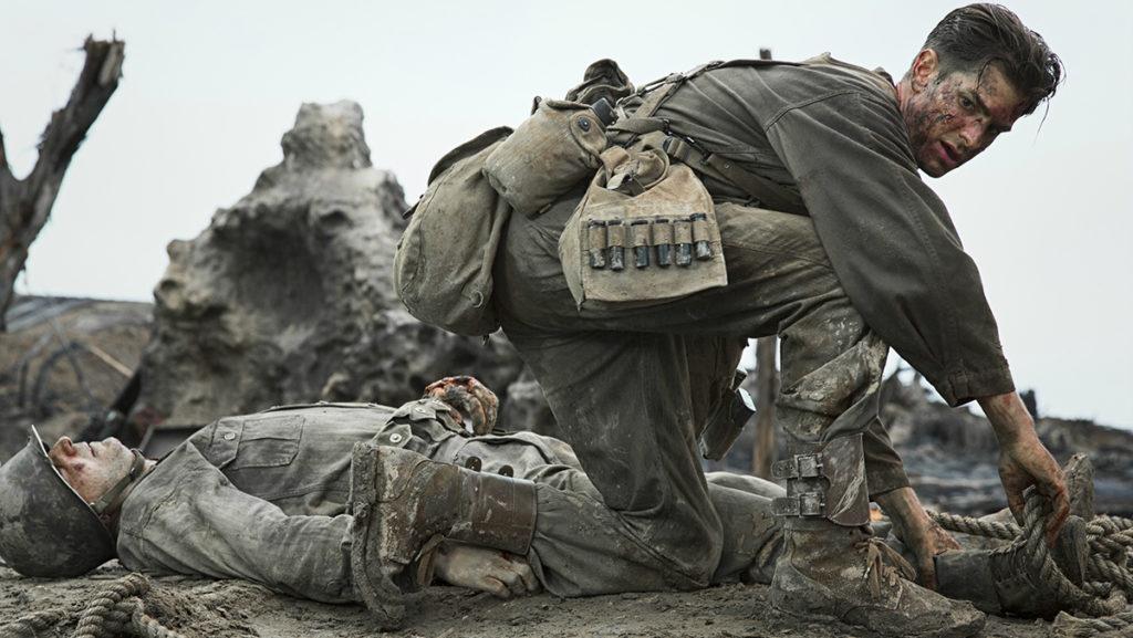 Hacksaw+Ridge+is+the+true+story+of+World+War+Two+medic%2C+Desmond+Doss.+Doss+won+a+medal+of+honor+for+rescuing+over+70+of+his+squadmates+during+the+battle+of+Okinawa.+